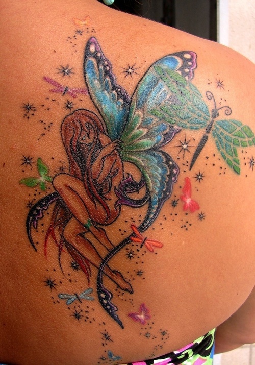Что значит татуировка с бабочкой