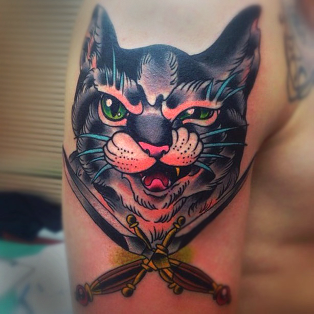 «Татуировки с кошками: от свободы до духовности» — создано в Шедевруме