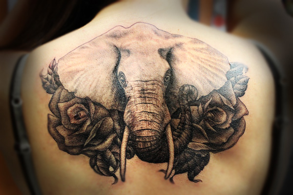 Значение тату слон