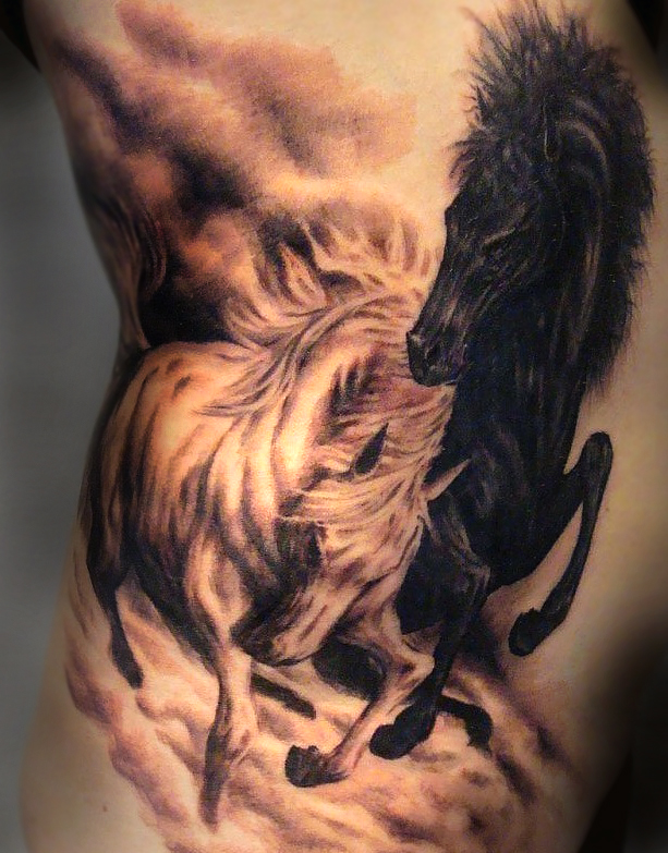 Тату значение – лошадь, конь – Искусство татуировки! Татуировки фото, тату в Киеве.