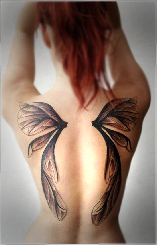 Значения татуировки с изображением крыльев
